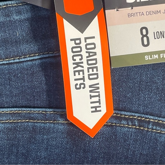 5.11 Tactical NWT Women’s BRITTA SKINNY DENIM JEAN Size 8 Long - Picture 8 of 14